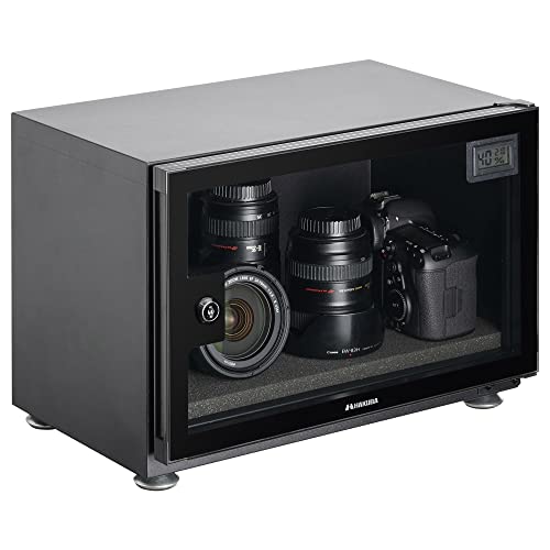 【Amazon.co.jp限定】HAKUBA 防湿庫 E-ドライボックス KED-P20E 20L カビ対策 自動除湿 静音 電子制御式 メーカー3年保証トレカ ポケカ の保管にも 40358