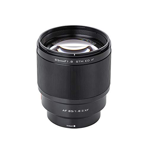 Viltrox 85mm F1.8 II STM Fuji FXマウントに対応 軽量化 コンパクト化 オートフォーカスの向上 X-Pro1 X-Pro2 X-T3 X-T2 X-T30 X-T20 X-E3 X-T100 X-A5 カメラ用