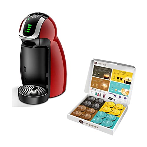 ネスカフェ ドルチェ グスト ジェニオ アイ カプセル バラエティセット レッド【コーヒーメーカー】(カプセル式/1杯ずつ抽出/本格高圧抽出)