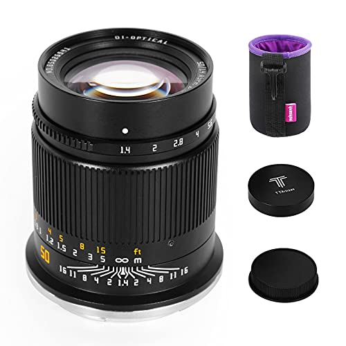 TTArtisan 50mm F1.4 フルフレームマニュアル固定レンズ ニコンZマウント Z5 Z6 Z6II Z7 ZFC ミラーレスカメラに対応「2年保証」
