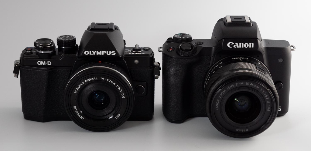 E-M10 markIIとEOS Kiss M
