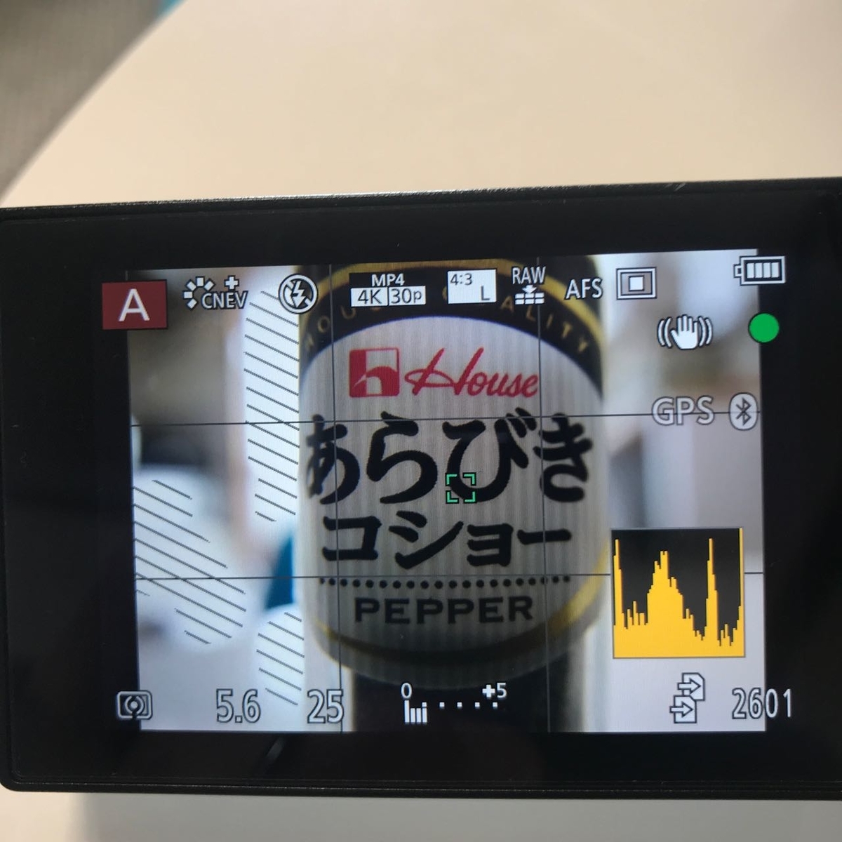 その撮影モニター画像