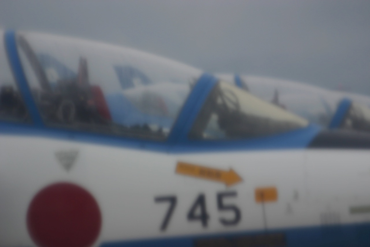 ブルーインパルスのコックピット
