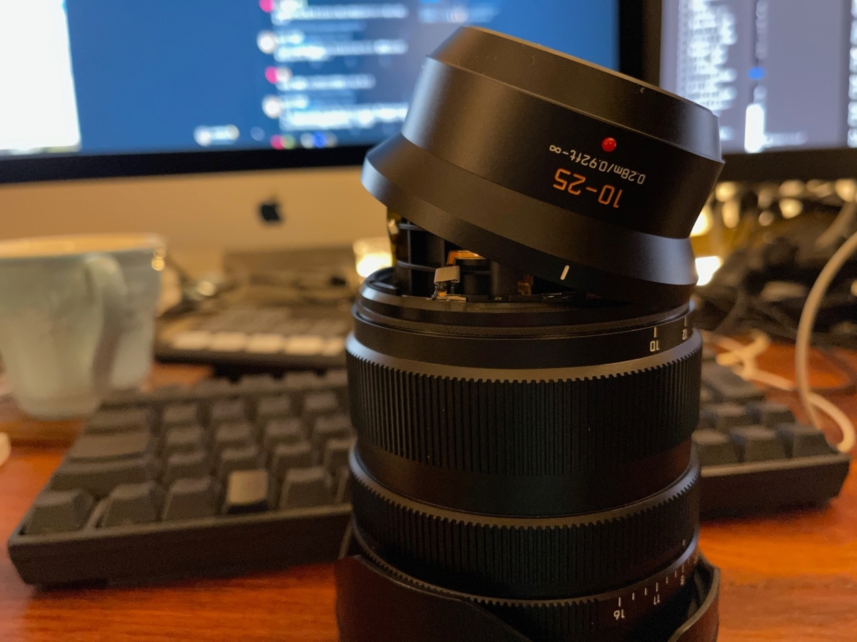 壊れた 10-25mm