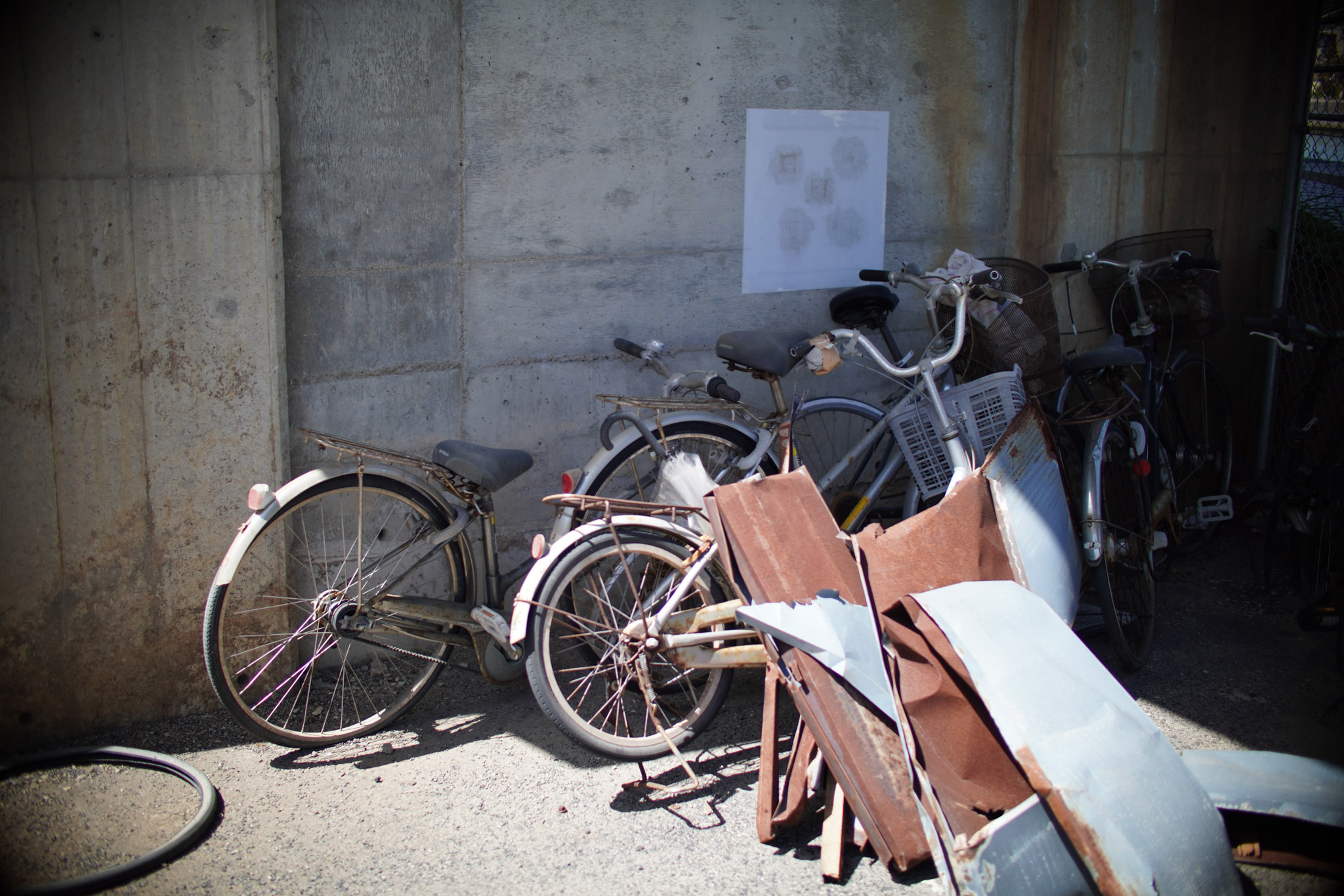 廃自転車