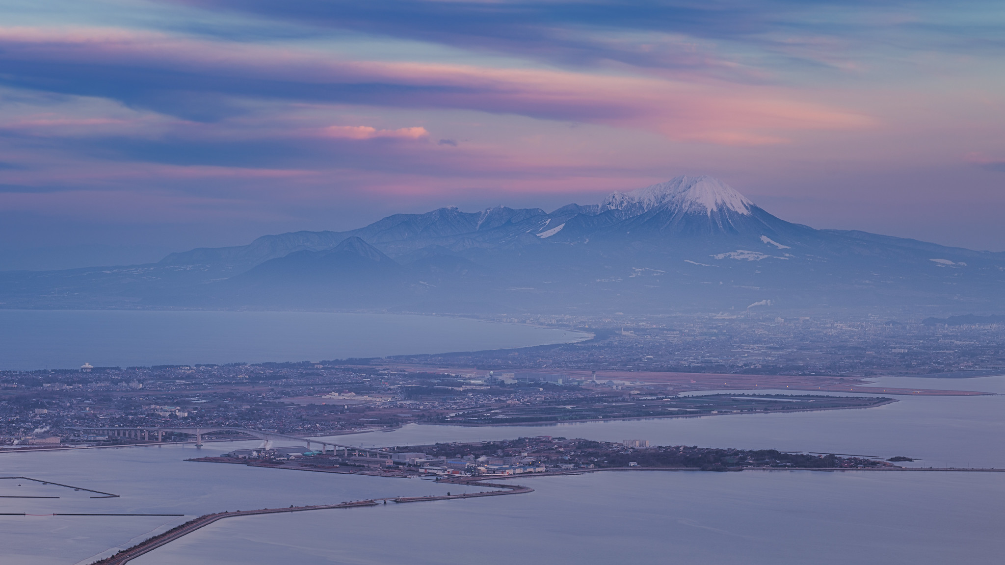 大山と中海
