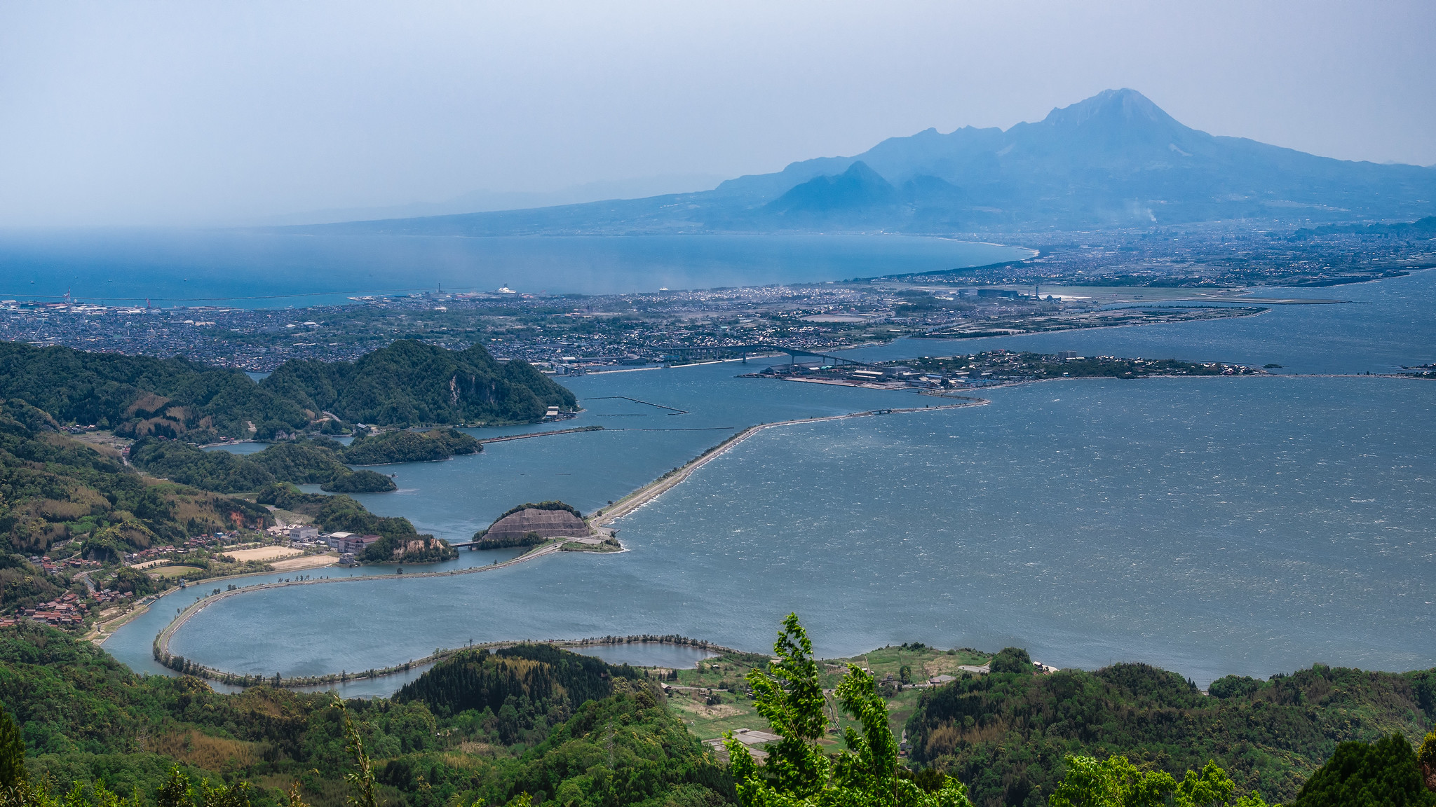 大山と弓ヶ浜