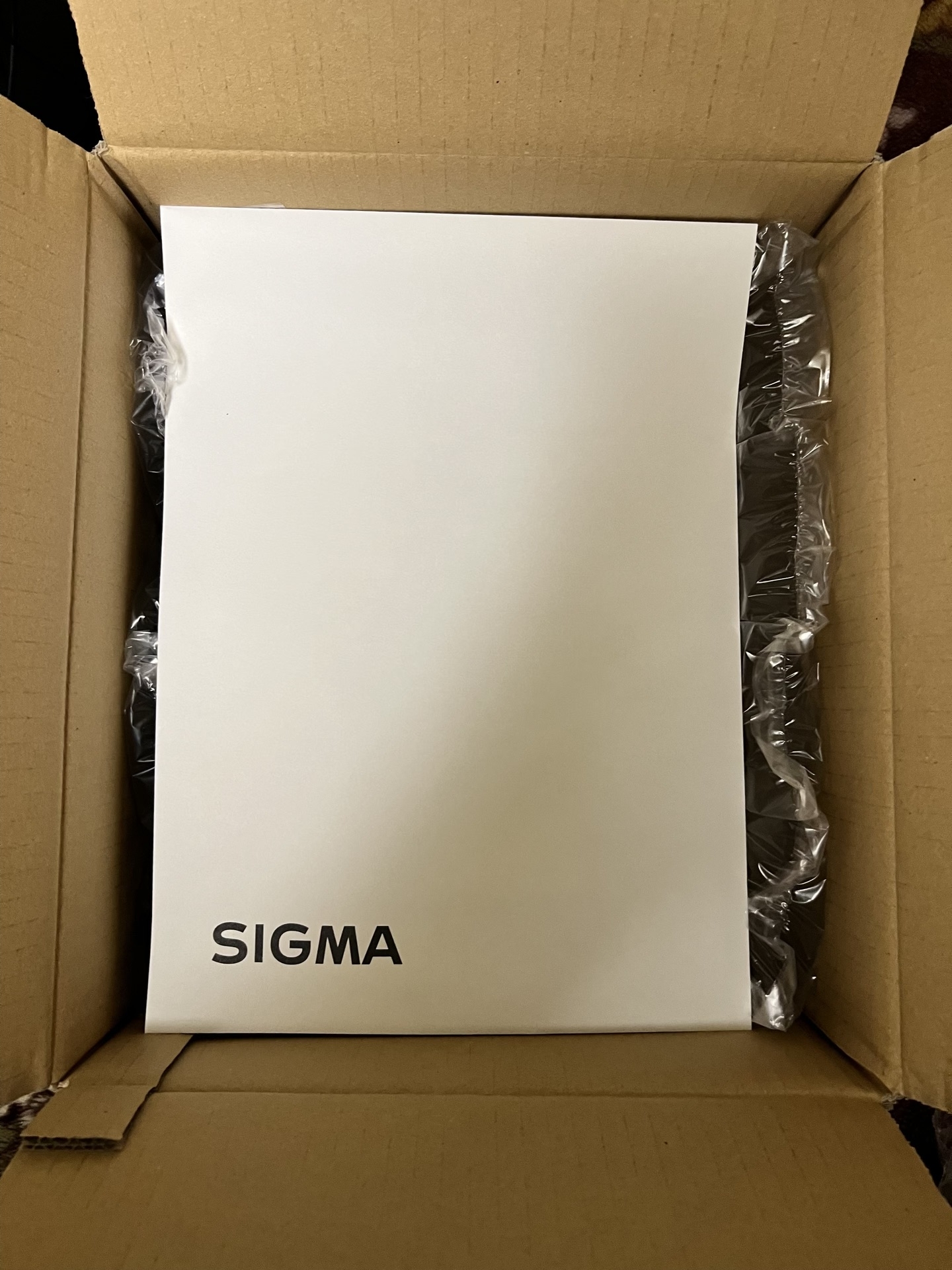 SIGMAの封筒