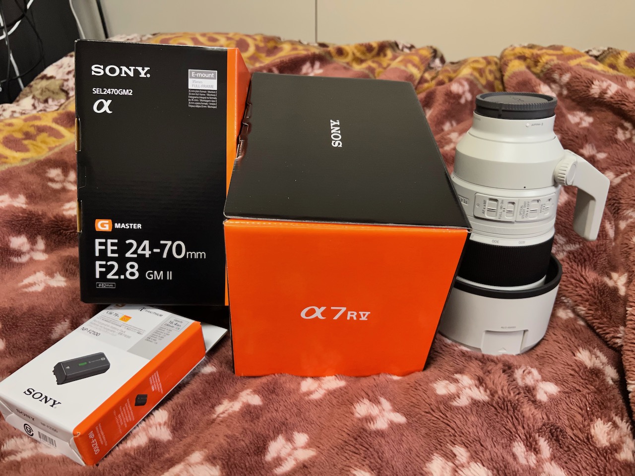 SONY α7R V + GMレンズ2本